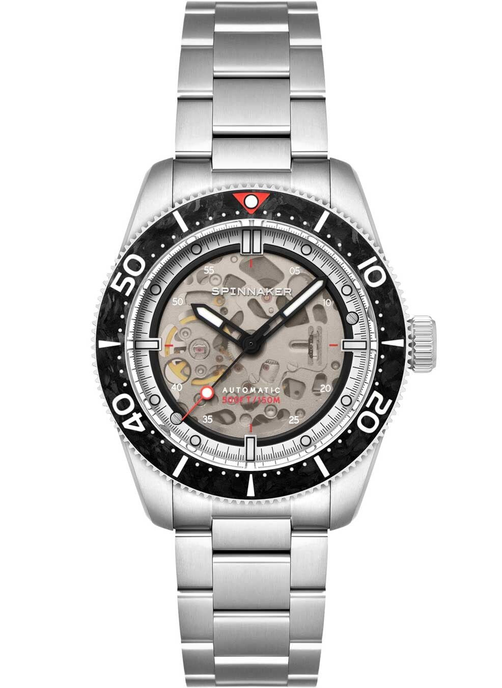 Carbon Black – Spinnaker Watches Brasil