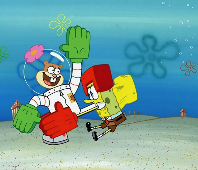 Kah-Rah-Tay vs. Karatê: as desventuras das artes marciais de Sandy Cheeks