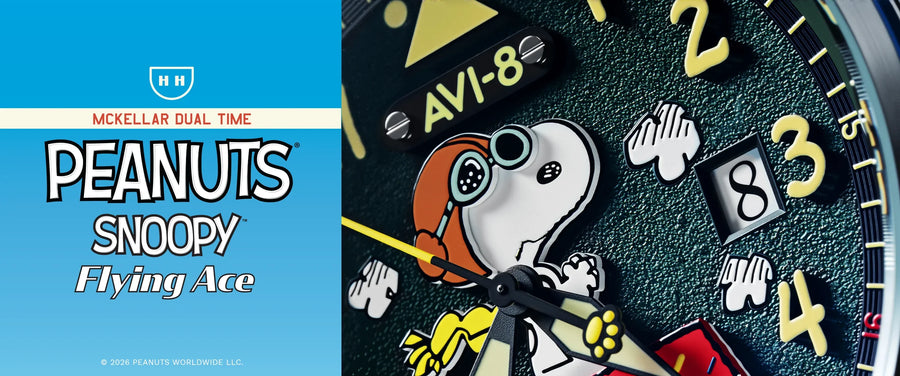 McKellar Dual Time Peanuts Snoopy - Edição Limitada