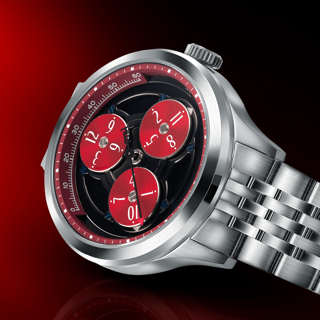 Charcoal Red