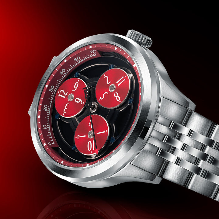 Charcoal Red