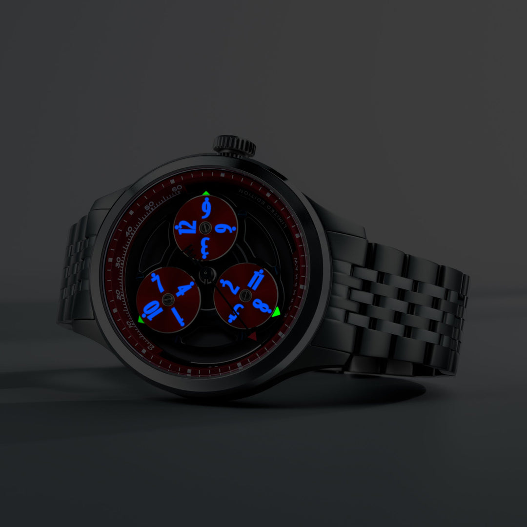 Charcoal Red