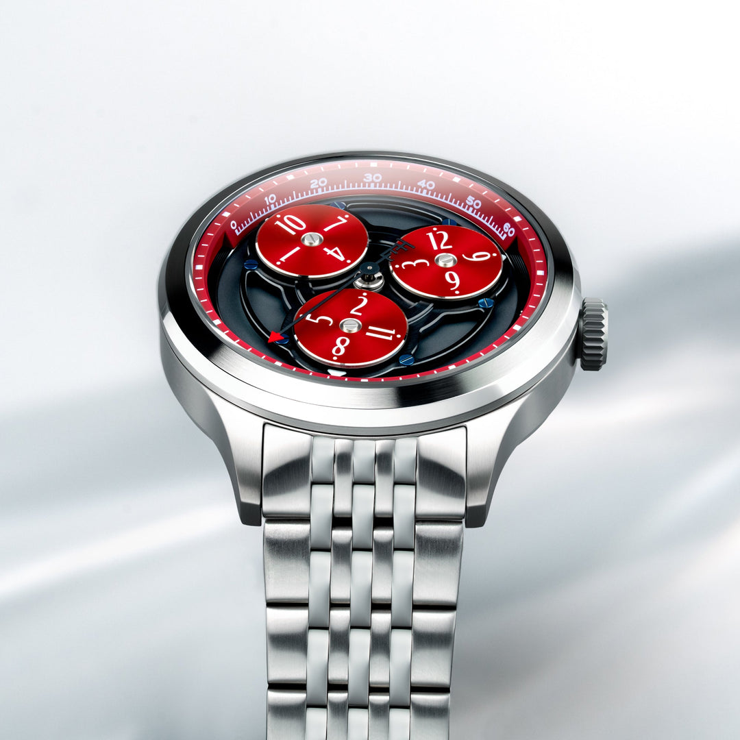 Charcoal Red
