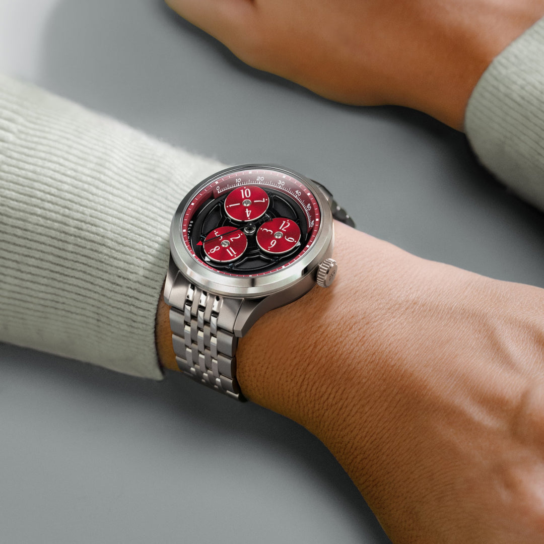 Charcoal Red