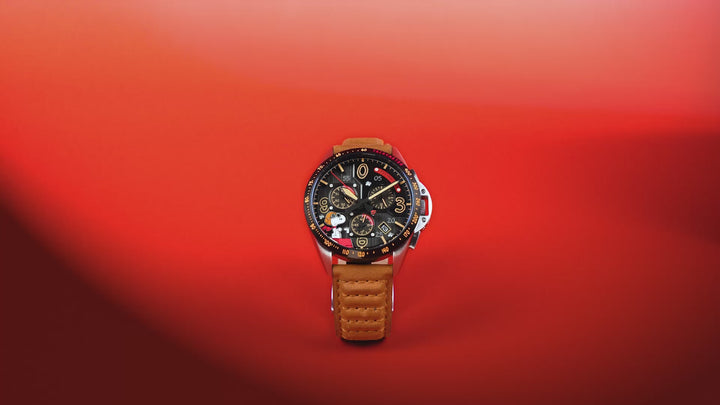 Biplane Brown